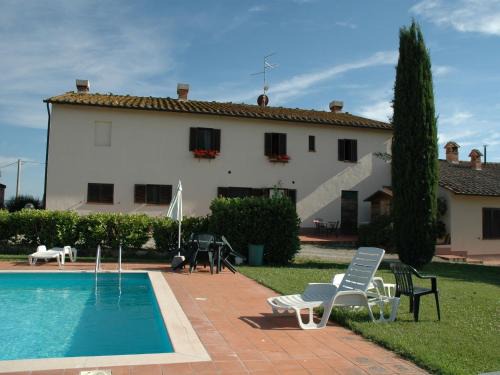 Gallina Apartment | Modern Farmhouse in Pienza with Pool