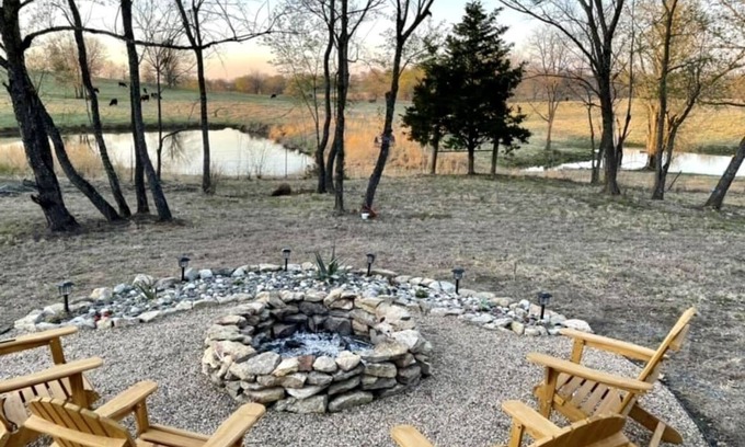 Wagoner County Other | Modern farmhouse on 5+ acres, beautifully landscaped with outdoor entertainment