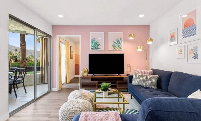 Palm Springs Condo | Modern, Glam 2-br Condo w/Amazing Mountain Views