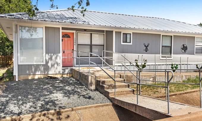 Llano House | Modern home in town with central AC, WiFi, & W/D - see the best of Hill Country