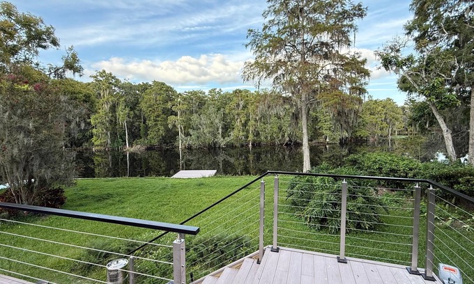Temple Terrace House | Modern Home on the River near Bush Gardens and USF