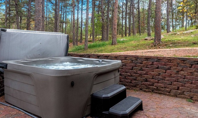 Custer Apartment | Modern Lodge: Hottub + Huge Space + Views + Sauna