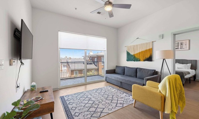 Downtown Louisville Apartment | Modern Nulu 2BR CozySuites 02