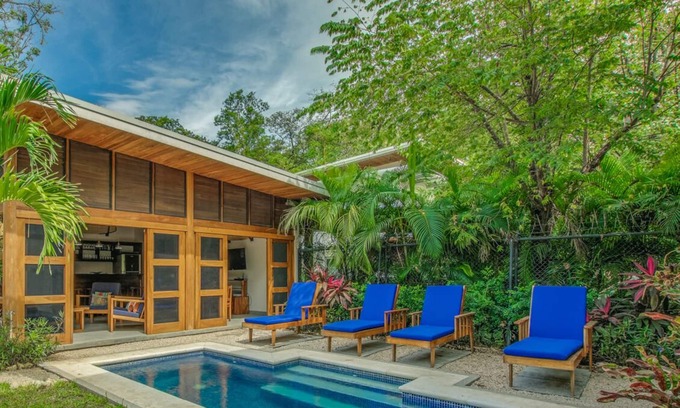 Playa Guiones House | Modern Oasis in Playa Guiones walk everywhere!