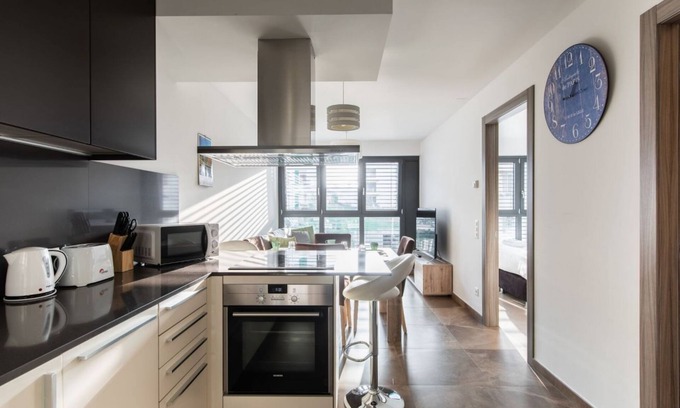Massagno Apartment | Modern one-bedroom apartment 5 minutes from the center of Lugano (LUCY)