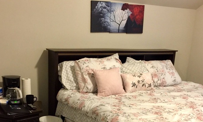 Martha Lake House | Modern private floor with bedroom & attached bath