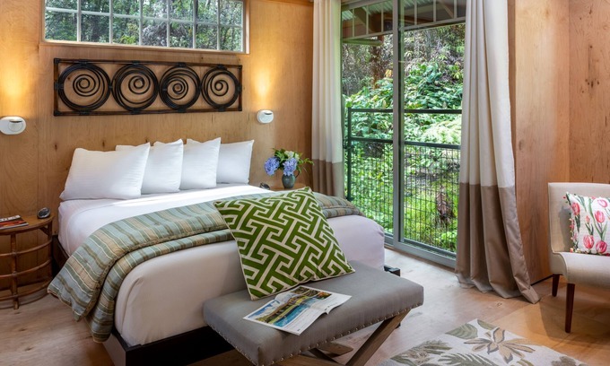 Volcano House | Modern Rainforest Bungalow 1 Mile from Volcano Village