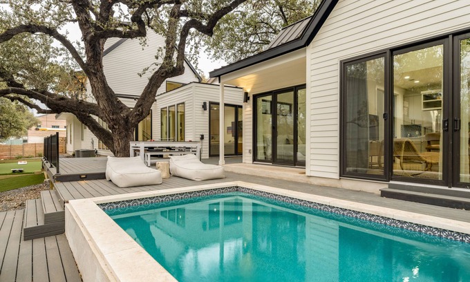 Bouldin House | Modern Retreat w/Pool, Guest House & Deck Lounge | Henley by AvantStay