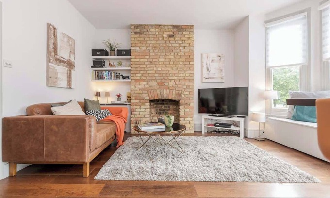 Vauxhall Apartment | Modern & Scandi-style 2bed facing Vauxhall Park