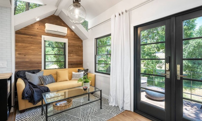 Arroyo Grande Cottage | Modern Wine Country Tiny Home with Gas Fire Pit