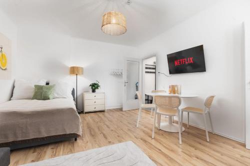 Linz Apartment | Modernes Apartment in Linz mit Netflix & Balkon