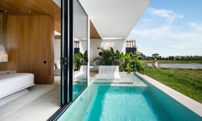 Sayan Villa | Modish Green Flow Villa 10