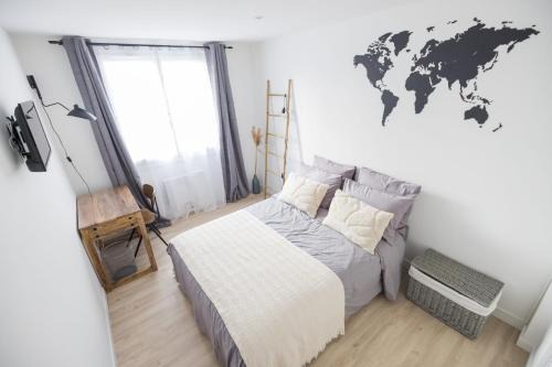 Quartier des Eaux-Claires House | Moissan chambre Taillefer