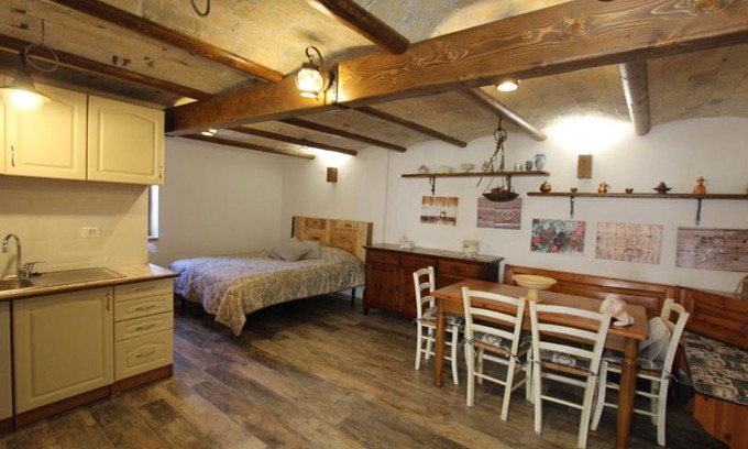 Cansano Apartment | Monolocale rustico
