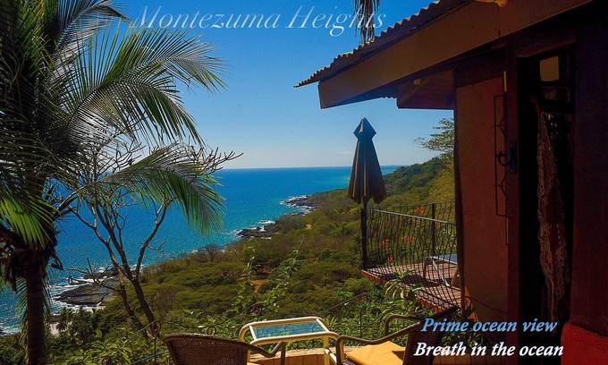 Montezuma Cottage | Montezuma Heights, Colibri Cabin Xtreme Ocean view tree house style. Sleeps 3