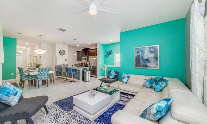 Davenport Villa | Moon Valley Retreat - Orlando - 5 bed/4bath Villa with Pool 7 miles from Disney