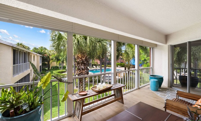 Central Naples Apartment | Moorings Condo with Private Beach Access, 2nd floor Unit, Western Exposure