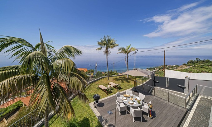 Sao Martinho Villa | Moradia com vista mar, Vila Papagaio Verde