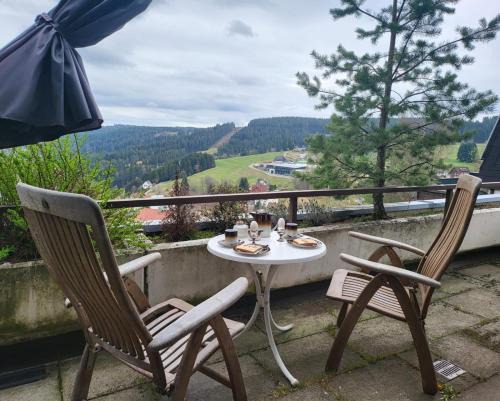Schonach im Schwarzwald Apartment | Mountain-top with balcony parking on site free