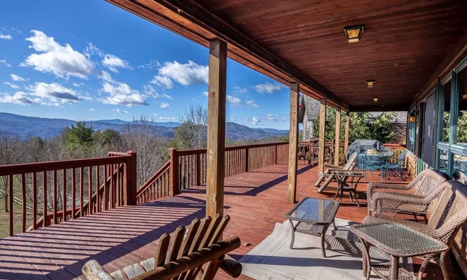 Vilas Cabin | Mountain Home with Beautiful Views