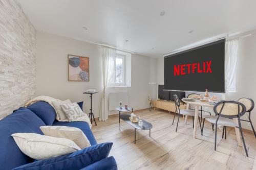 Laigneville Apartment | Movie Prestige - Elegant - Moderne - Netflix avec VidéoProjecteur - Stationnement facile