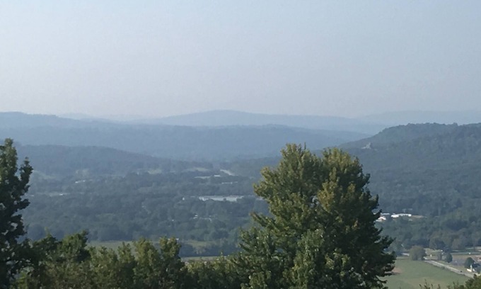 Fayetteville House | Mt. Sequoyah Home With A View