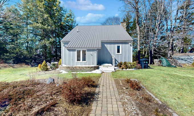Thornton House | Mtn-view home with large deck, wood stove, firepit, grill, streaming, W/D, & AC