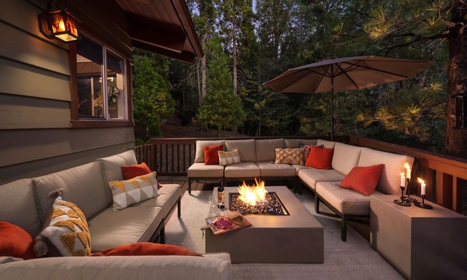 Lake Arrowhead Cabin | Multi-Family A-Frame Cabin: 9 Beds + Lake Access + AC