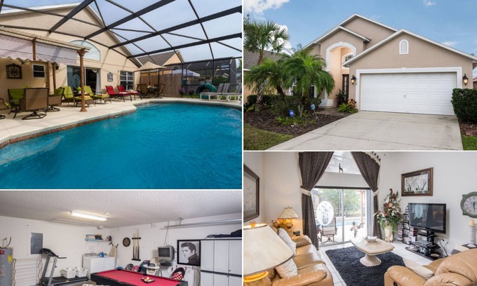 Seasons House | Multi TVs – Wi-Fi – Near Disney – Games Room – Pool – Seasons