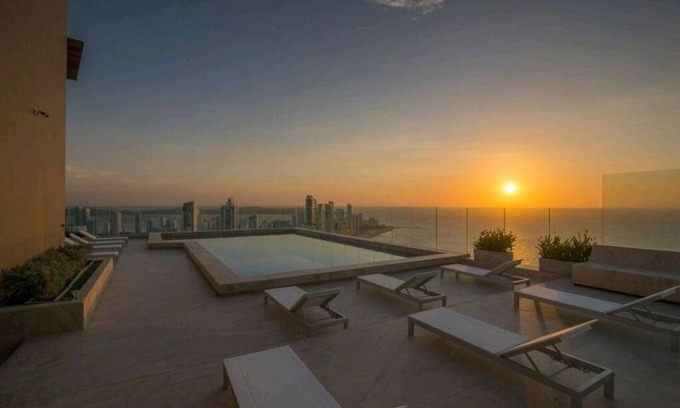 Bocagrande Apartment | Murano Elite Luxury Water Front Apartment