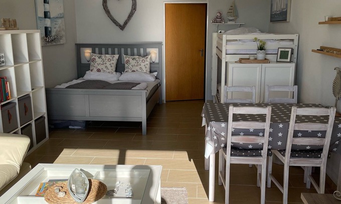 Heringsdorf Apartment | My realm (Süssau) with loggia and sea view