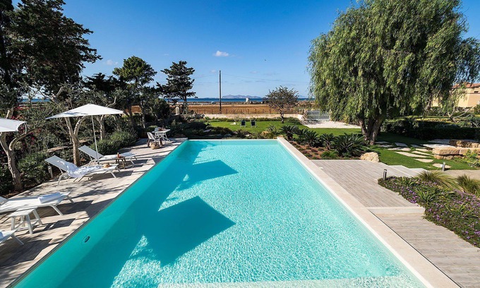 Nubia Villa | My Rental Homes - Salt Villa with private pool and spacious panoramic terraces