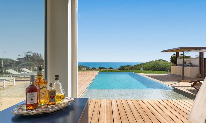 Sicily South Coast Villa | My Rental Homes - Villa Smeralda with pool, garden, sea view
