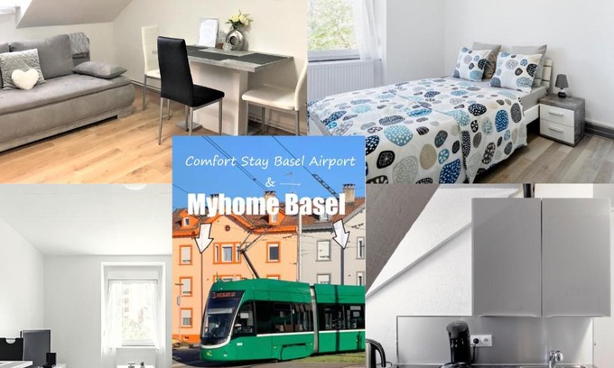 Bourgfelden Apartment | MyHome Basel RC44B