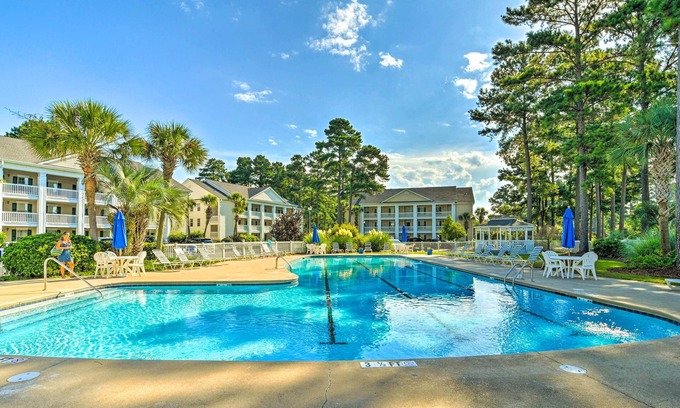 Waterford Plantation Condo | Myrtle Beach ‘Beach Golf Villa’ w/Community Pool!