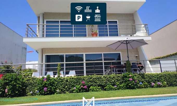 Vila do Conde House | MyStay - Villa Luísa con piscina cerca de la playa