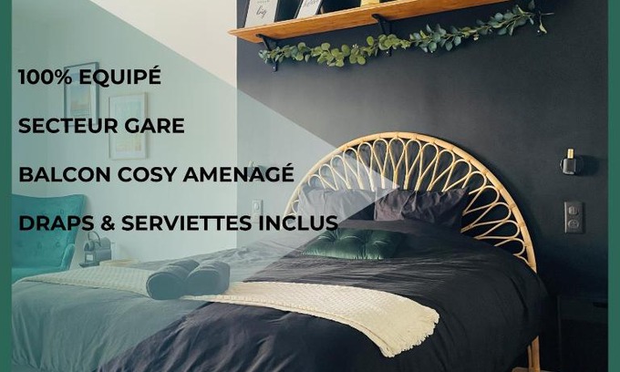 Poincare - Foch - Anatole France - Croix de Bourgogne Apartment | Nancy Gare à 3 min à pied de la gare