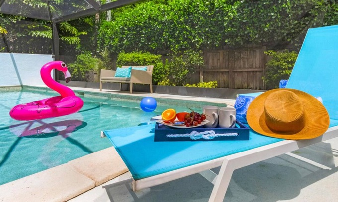 Naples Park House | Naples Beach House｜Private Heated Pool｜Pet friendly