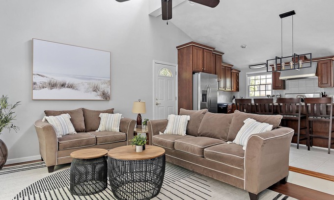 Saunderstown House | Nautical Ocean State Narragansett Home