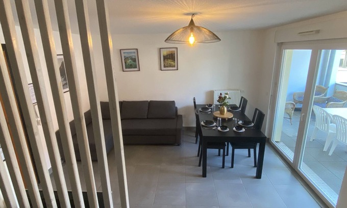 Plobsheim Apartment | Near Strasbourg and Europa-Park + Large Terrace