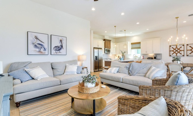 Terramar Beach House | Near Terramar Beach: Home w/Patio in Galveston