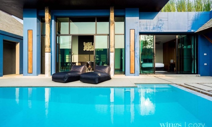 Choeng Thale Villa | Near waterpark and Bangtao beach. Beautiful 3 bedroom pool villa. Kids friendly