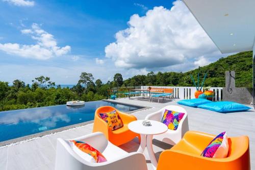 Maret Villa | Nelumbo Villa - Lamai Seaview - 4 bedroom