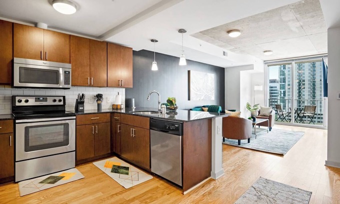 Midtown Apartment | Nestled in the heart of Midtown, this unique place has a style all its own