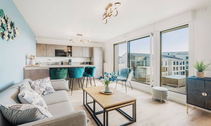 Parame Apartment | NEW 2 bedroom apartment with terrace saint Malo