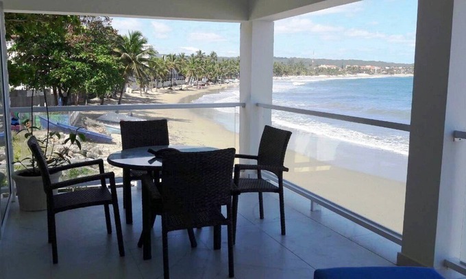 Cabarete Apartment | New 2BD Beachfront Condo in Central Cabarete, Sea Views, Near Everything!