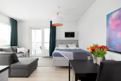 Espoo Apartment | New 2BR design home with sauna Espoo Park