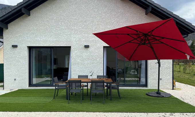 Le Chatelard House | New 3-bedroom house of 110m2 with all comforts. In the heart of the Bauges.