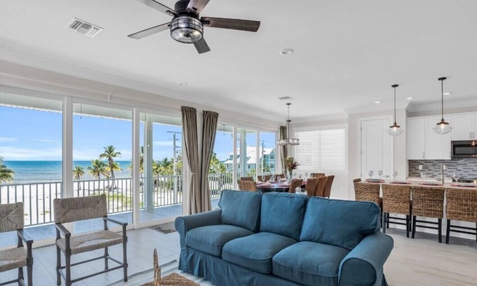 Fort Myers Beach House | New 6-bed/6 bath house across from beach with amazing views