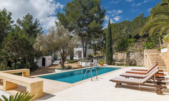 Sant Josep de sa Talaia House | New and modern House with pool in San Jose, 2 people